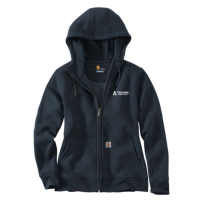 Ladies Carhartt Clarksburg Full-Zip Hoodie - Texon