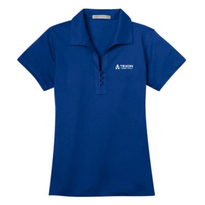 Ladies Port Authority Tech Pique Polo Shirt - Texon