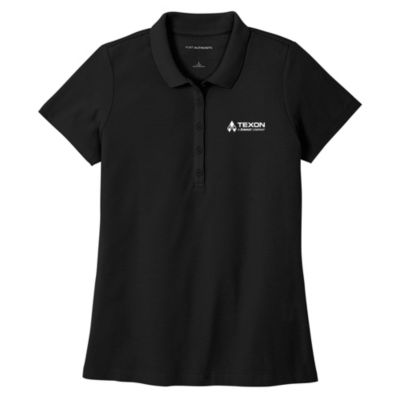 Ladies Port Authority SuperPro React Polo Shirt - Texon