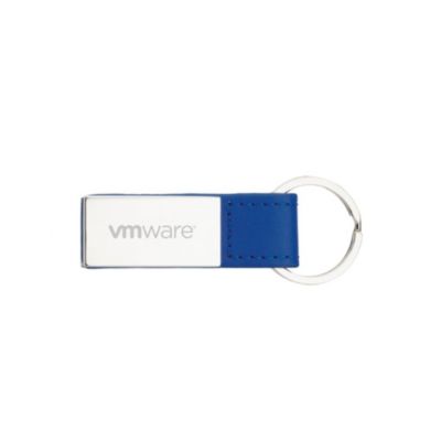 Leatherette Chrome Key Ring (1PC) - While Supplies Last