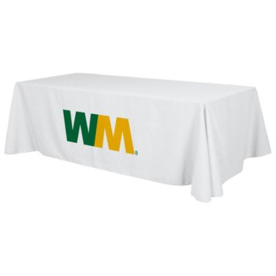 Standard Table Cloth Full Color Imprint - 8 ft.