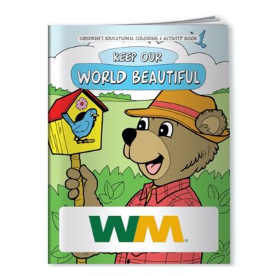 Environment, Keep Our World Beautiful - Coloring Book
