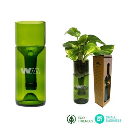 Refresh Glass Self-Watering Planter