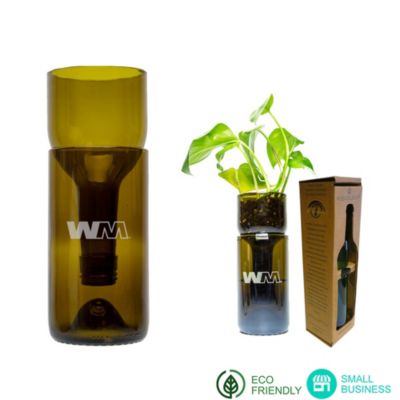 Refresh Glass Self-Watering Planter