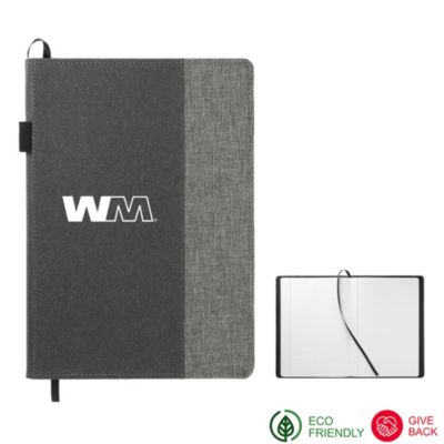 Reclaim RPET Refillable JournalBook - 7 in. x 10 in.