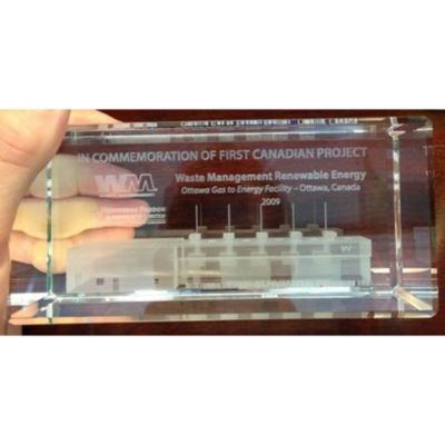 WM Custom Brick Award