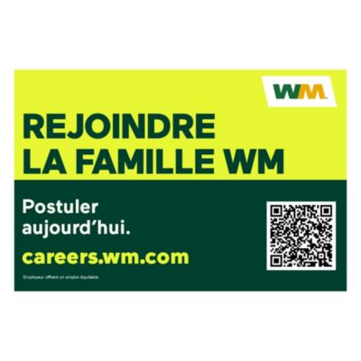 Truck Magnet - 3 ft. x 2 ft. - Join the WM Family - French