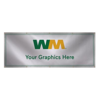 PVC-Free Banner - Single-Sided - 3 ft. x 8 ft.