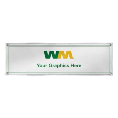 PVC-Free Banner - Single-Sided - 3 ft. x 10 ft.