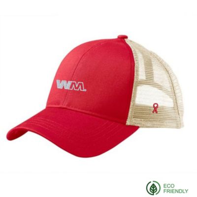 econscious Organic Cotton Twill Unstructured Baseball Hat - Go Red Day