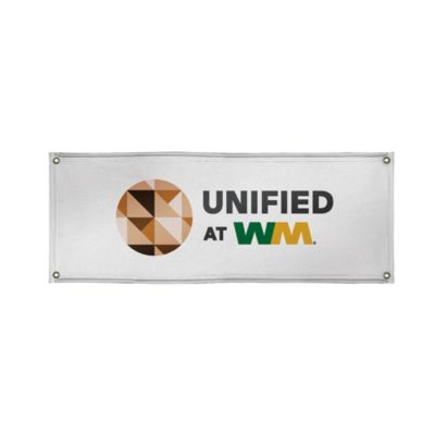 PVC-Free Banner - Single-Sided - 3 ft. x 8 ft. - Unified