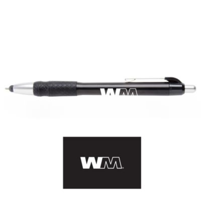 MaxGlide Click Metallic Retractable Ballpoint Stylus Pen