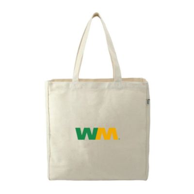 Hemp Cotton Carry-All Tote - 14.5 in. x 14.5 in. x 6.5 in.