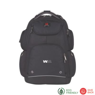 Wenger Odyssey TSA Recycled Computer Backpack - 17 in.