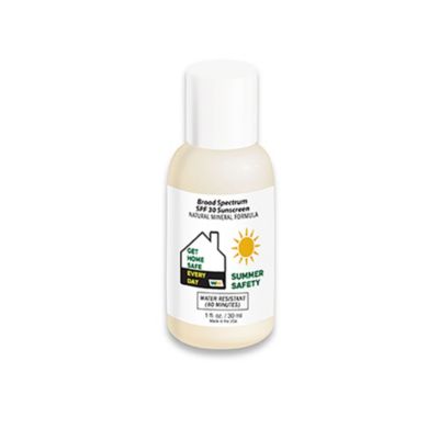 Natural Mineral SPF 30 Sunscreen - 1 oz. - Summer Safety