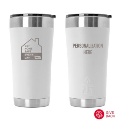 Tumbler - 20 oz. - Get Home Safe - Personalized