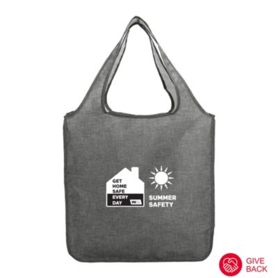 Ash Recycled Large Shopper Tote - Summer Safety