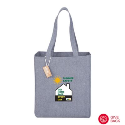 Recycled Cotton Grocery Tote - Summer Safety