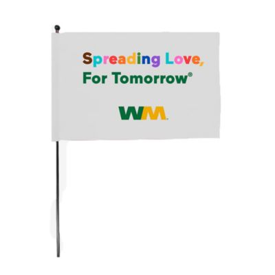 Hand Flag - 11.8 in. x 7.8 in. - Spreading Love Pride