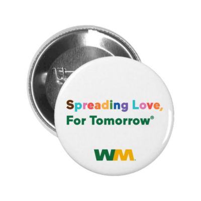 Round Button - 1.5 in. - Pack of 10 - Spreading Love Pride