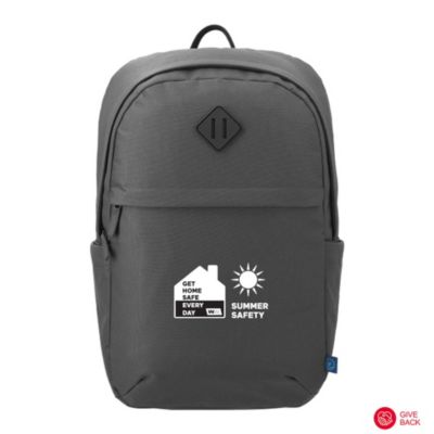 Repreve Ocean Commuter Computer Backpack - 15 in. - Summer Safety