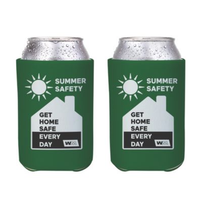Koozie BritePix Can Cooler - Summer Safety