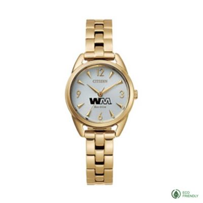 Ladies Citizen Eco-Drive Weekender Gold-Tone Watch