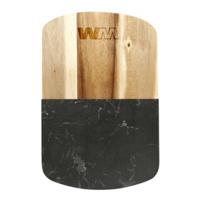 Black Marble Cheese Board Set with Knives