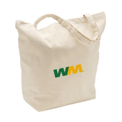 Cotton Canvas Tote Bag - 20 in. x 17.5 in. x 7 in.