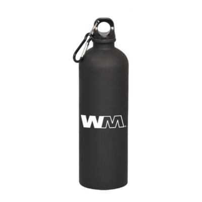 Gatriabelle Matte Finish Waster Bottle with Carabiner - 25 oz. - Ships from Canada