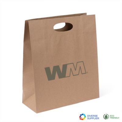 Karen Eco Die Cut Shoppers - 12 in. W x 5 in. x 14 in. H