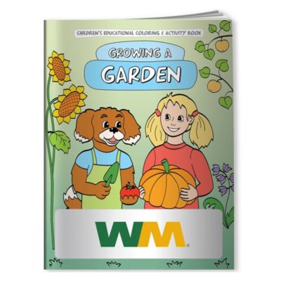 Growing a Garden Coloring Book