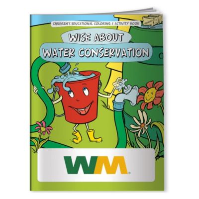 Wise About Water Conservation Coloring Book