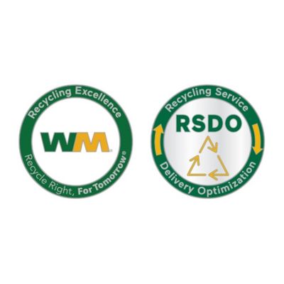 WM Recycling Excellence Double-Sided Coin - 1.75 in. - Recycling Excellence