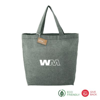 Cotton Twill Recycled Grocery Tote - 5 oz.