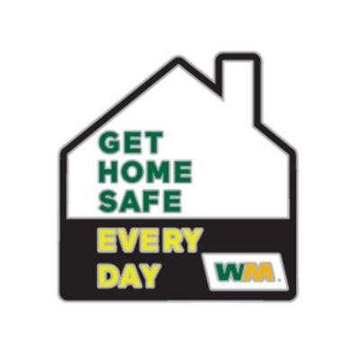 Get Home Safe Lapel Pin - 1.25 in.
