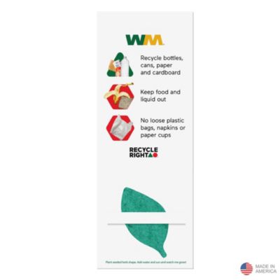 Plant-A-Shape Wildflowers Bookmark