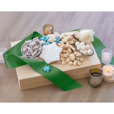 Falling Snow Delights Petite Crate