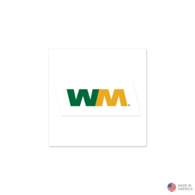 WM Flag Face-Cal Temporary Tattoo - 1.5 in. x 1.5 in.