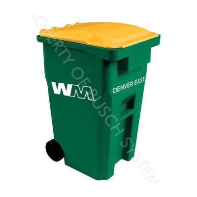 Mini Recycling Toter Cart - Denver East