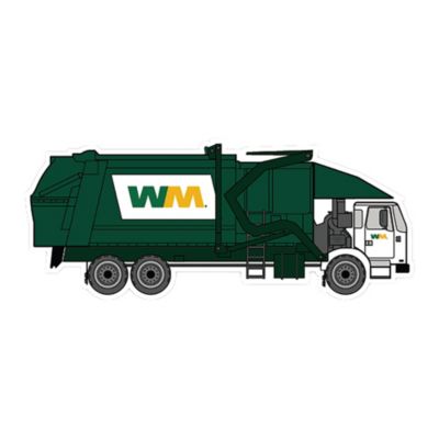 WM Front Loader Truck Die Cut Sticker