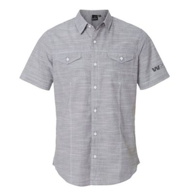 Burnside Textured Solid Short Sleeve Shirt