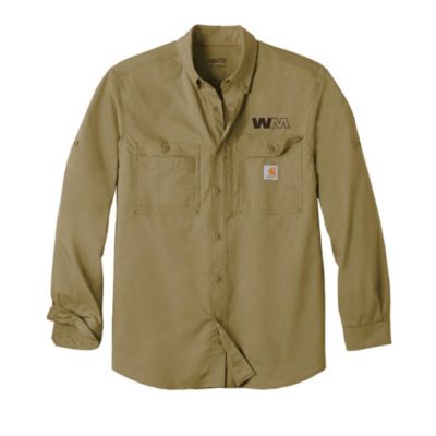 Carhartt Force Ridgefield Solid Long Sleeve Shirt