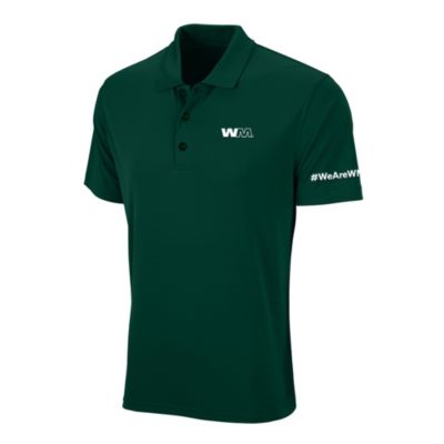 Vansport Omega Solid Mesh Tech Polo Shirt - #WeAreWM