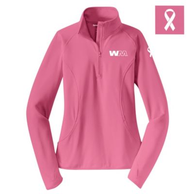 Sport-Tek Ladies Sport-Wick Stretch Half-Zip Pullover - BCA