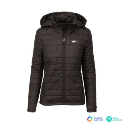 Ladies Microburst Puffer Jacket