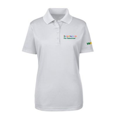 Core 365 Ladies Origin Performance Pique Polo Shirt - Spreading Love Pride