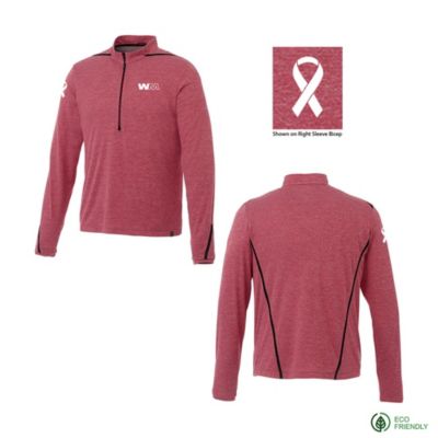 Dege Eco Knit Half Zip Pullover - Go Red Day