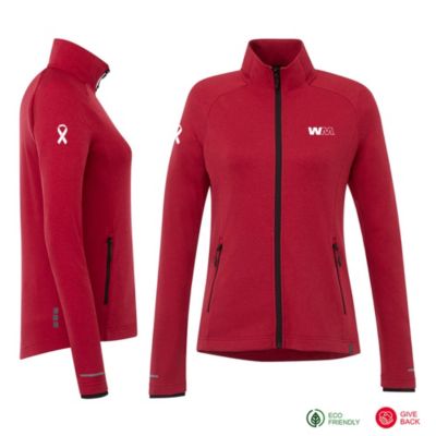 Ladies Asgard Eco Knit Jacket - Go Red Day