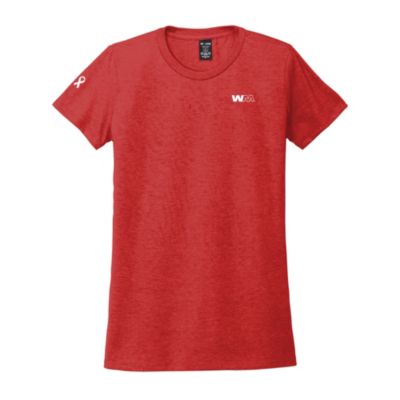 Ladies Allmade Tri-Blend T-Shirt - Go Red Day